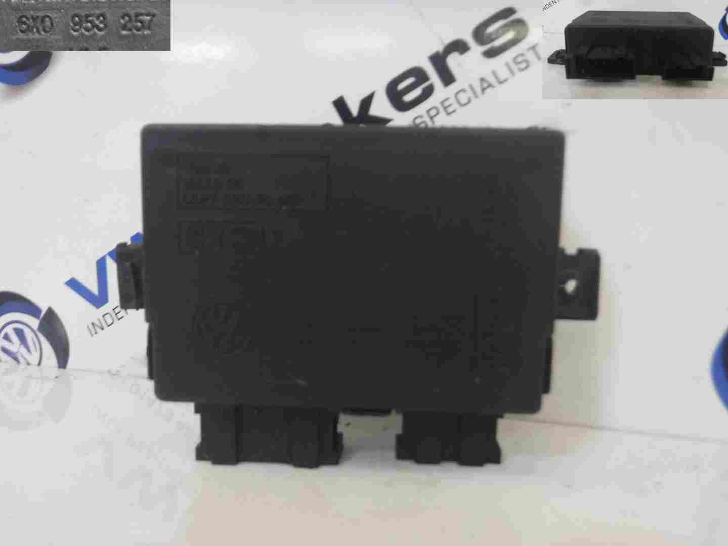 Volkswagen Lupo 1998-2005 Key Card Reader Immobiliser Contron Module 6X0953257