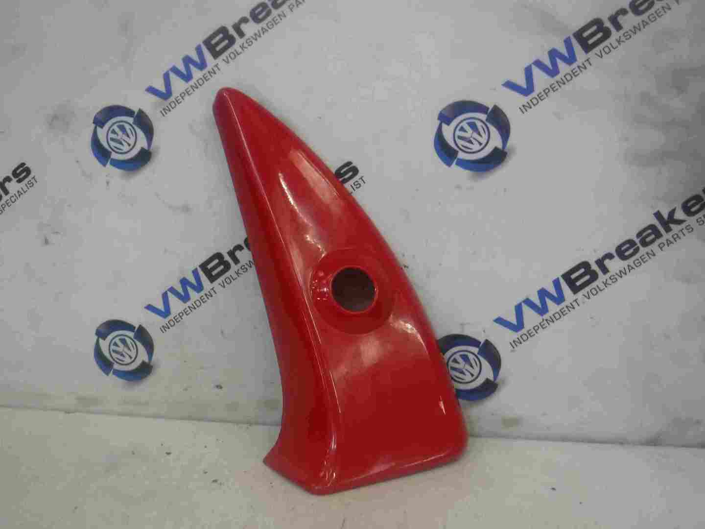 Volkswagen Lupo 1998-2005 Passenger NS Wing Mirror Trim Moulding Red LP3G