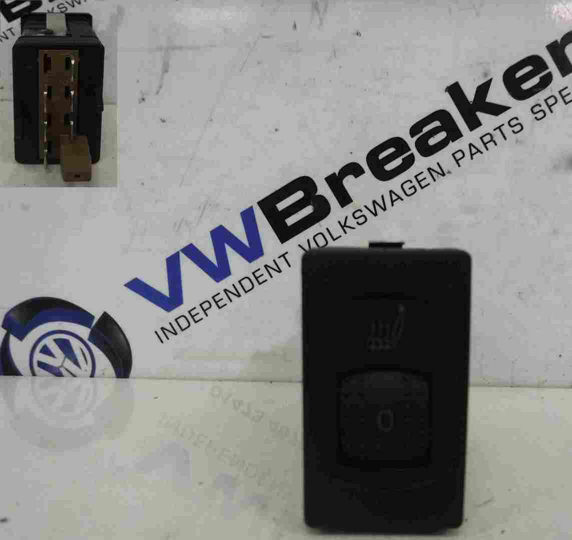 Volkswagen Passat 1996-2000 B5 Heated Seat Switch Button Adjuster Brown Plug