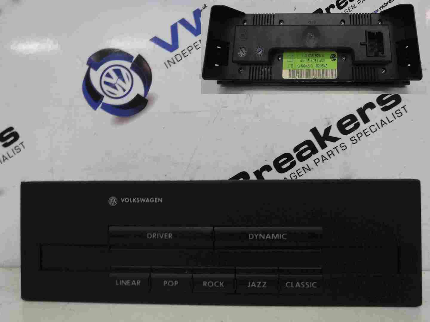 Volkswagen Passat 1996-2000 B5 Radio Digital Sound Processor Control 1J0035624A
