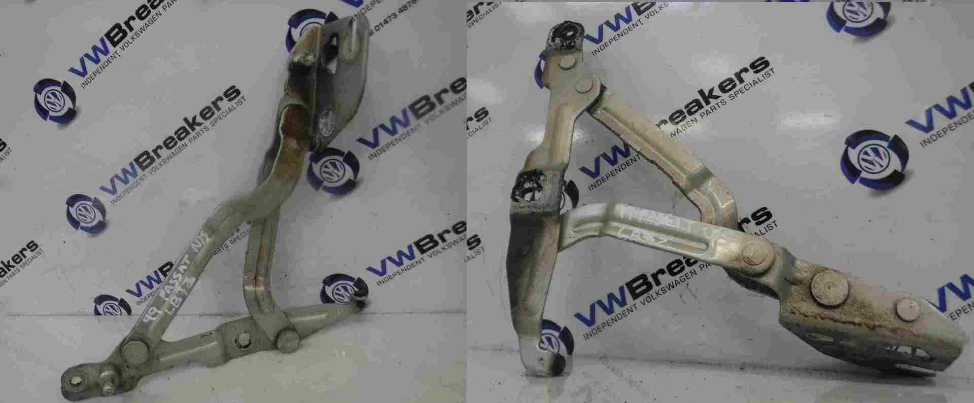 Volkswagen Passat 1996-2000 Front Bonnet Hinges Pair Silver LB7Z