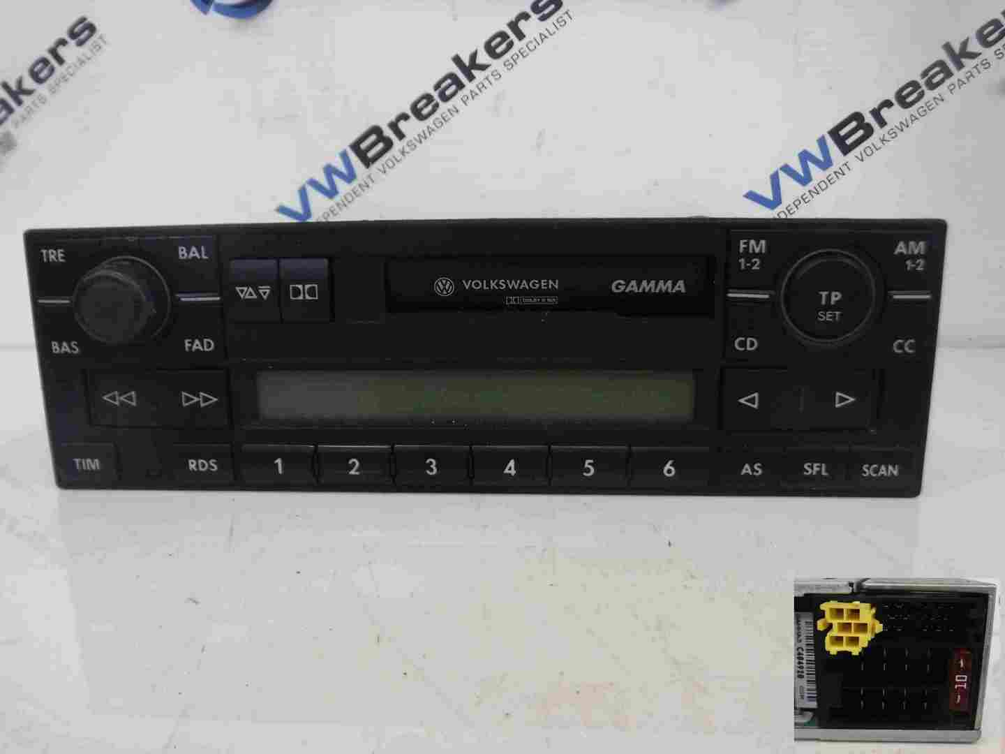 Volkswagen Passat 2001-2005 B5.5 Radio Casette Player 1J0035186D