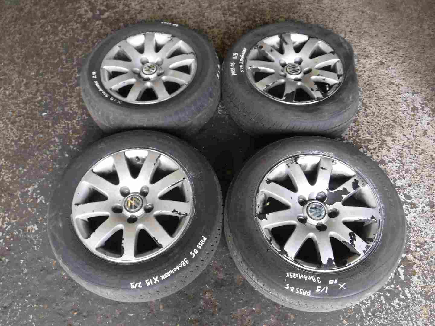 Volkswagen Passat 2001-2005 B5.5 Wellington Alloy Wheels Set X4 3B0601025K