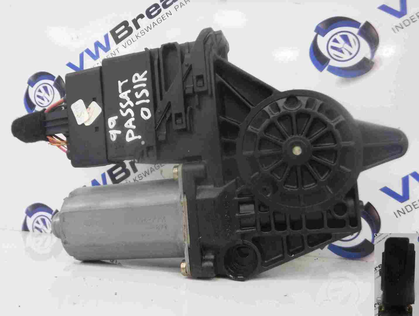 Volkswagen Passat 2001-2005 Drivers OSR Rear Window Motor 3B9839752BF
