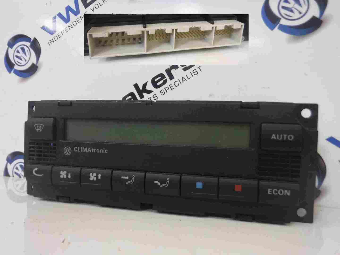 Volkswagen Passat 2001-2005 Heater Blower Controls Panel Switch Dials