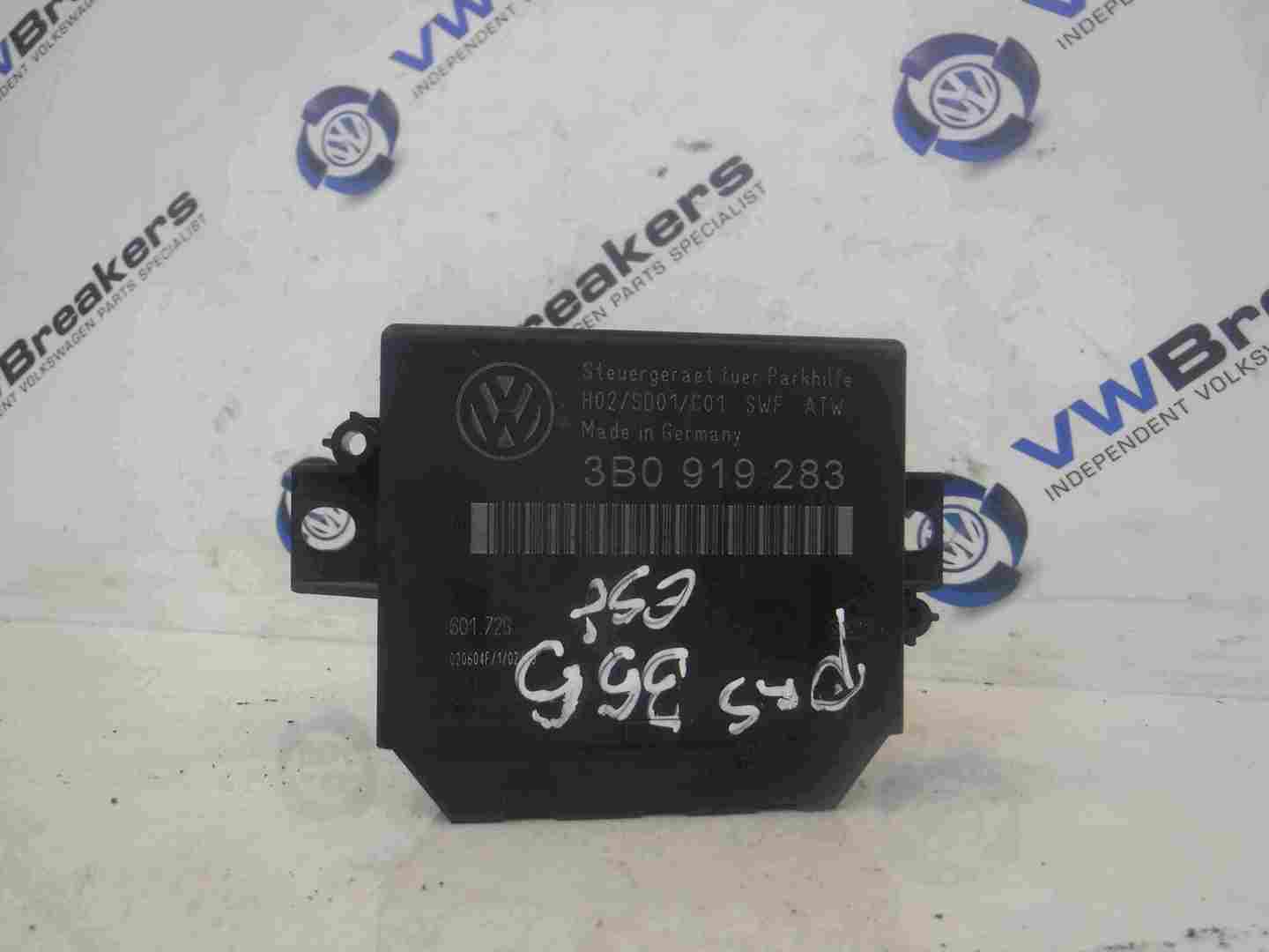 Volkswagen Passat B5.5 2001-2005 Parking Distance Control Unit 3b0919283