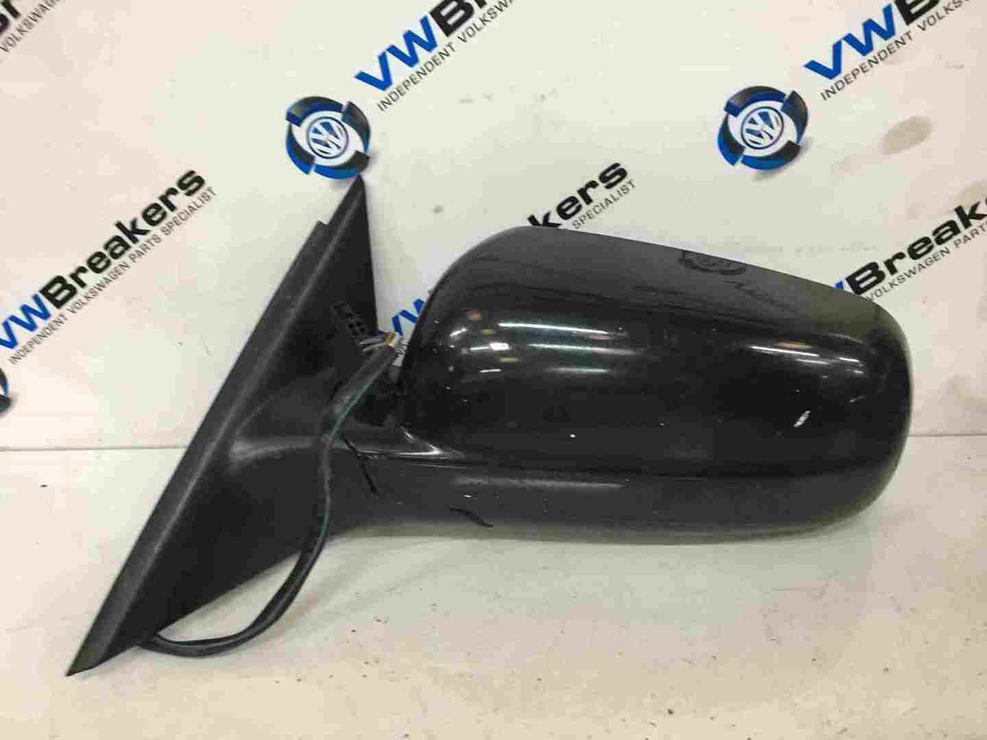 Volkswagen Passat B5.5 2001-2005 Passenger NS Wing Mirror Black LC9Z