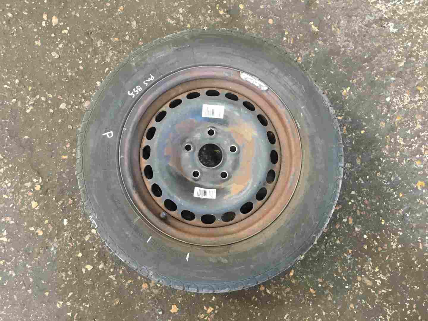 Volkswagen Passat B5.5 2001-2005 Spare Steel Wheel + Tyre 195 65 15 6mm Tread
