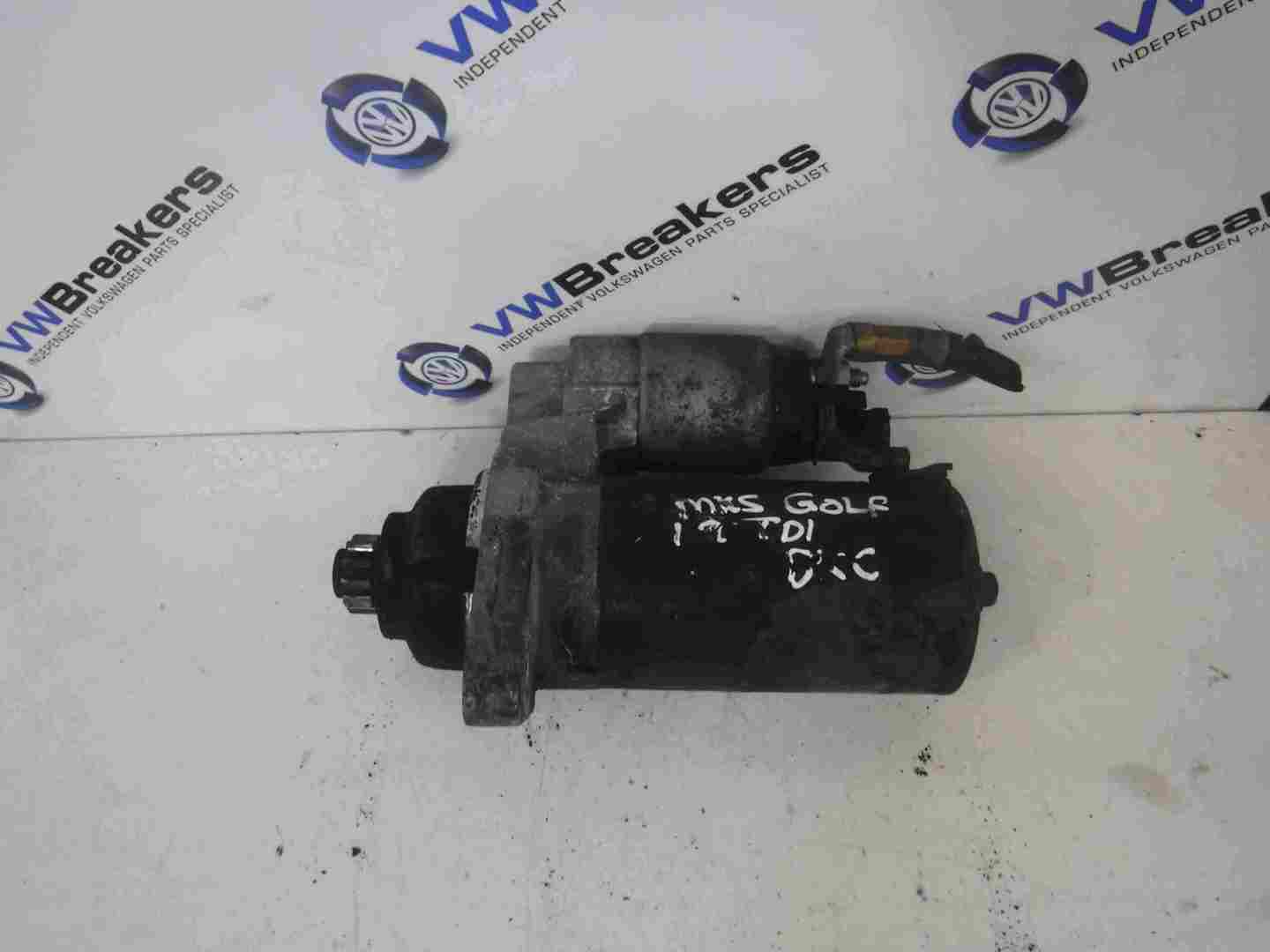 Volkswagen Passat B6 2005-2010 1.9 TDi Starter Motor Starting BXE 02Z911023