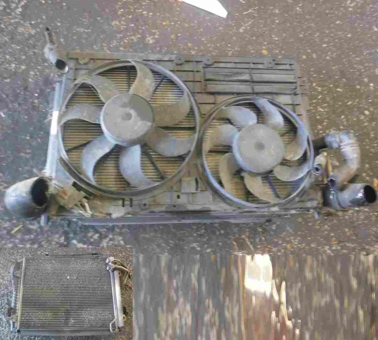 Volkswagen Passat B6 2005-2010 2.0 tDi Radiator Cooling Fan Rad Pack 1K0121251DM