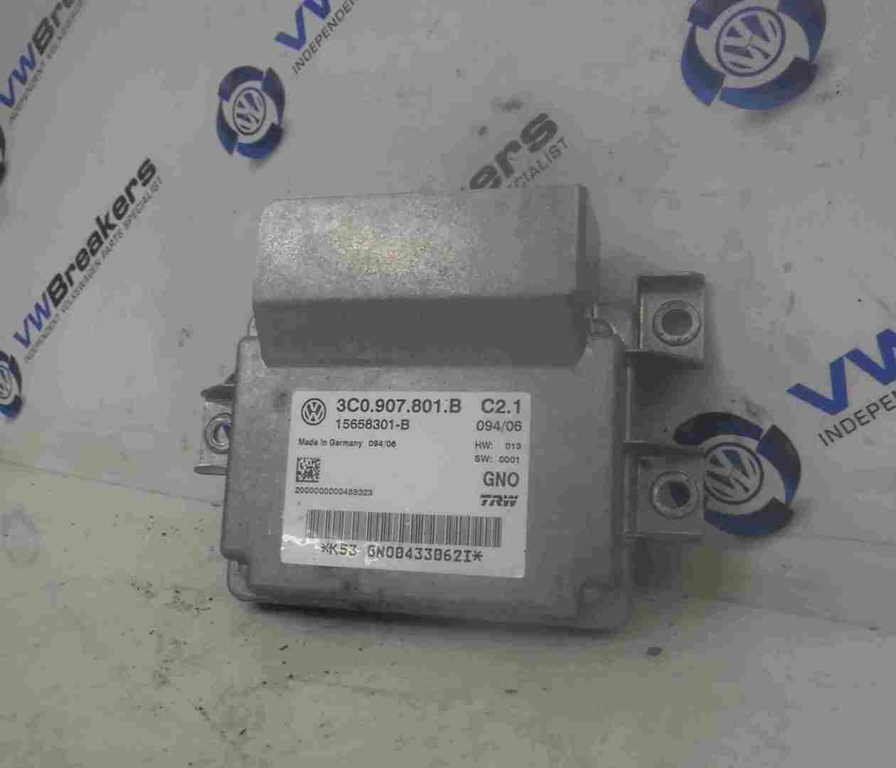 Volkswagen Passat B6 2005-2010 Parking Brake ECU Module Bag 3C0907801B
