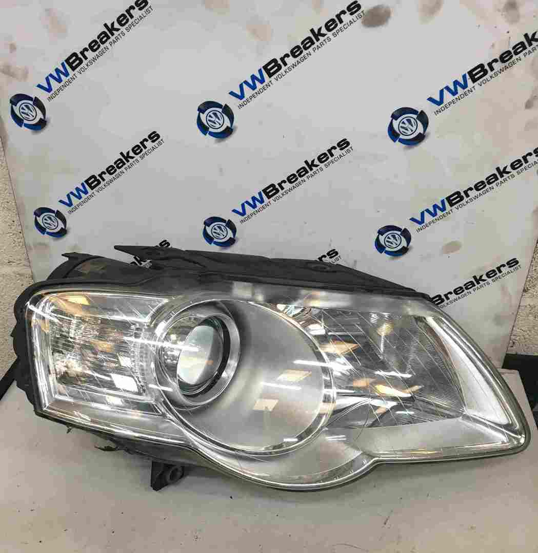 Volkswagen Passat B6 2005-2010 Drivers OSF Front Headlight Lamp 3C0941006N