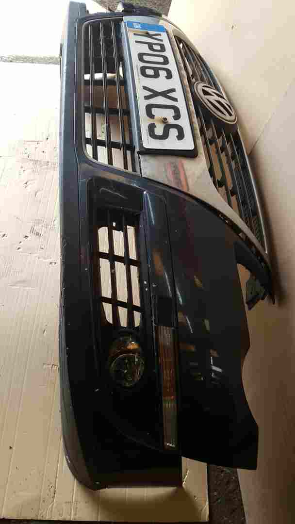 Volkswagen Passat B6 2005-2010 Front Bumper + Grill Blue Lc5f