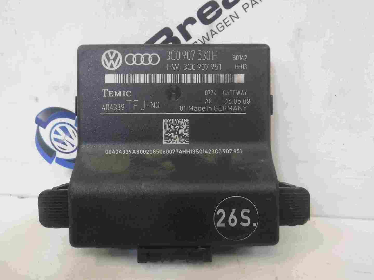 Volkswagen Passat B6 2005-2010 Gateway Control Module 3C0907530H