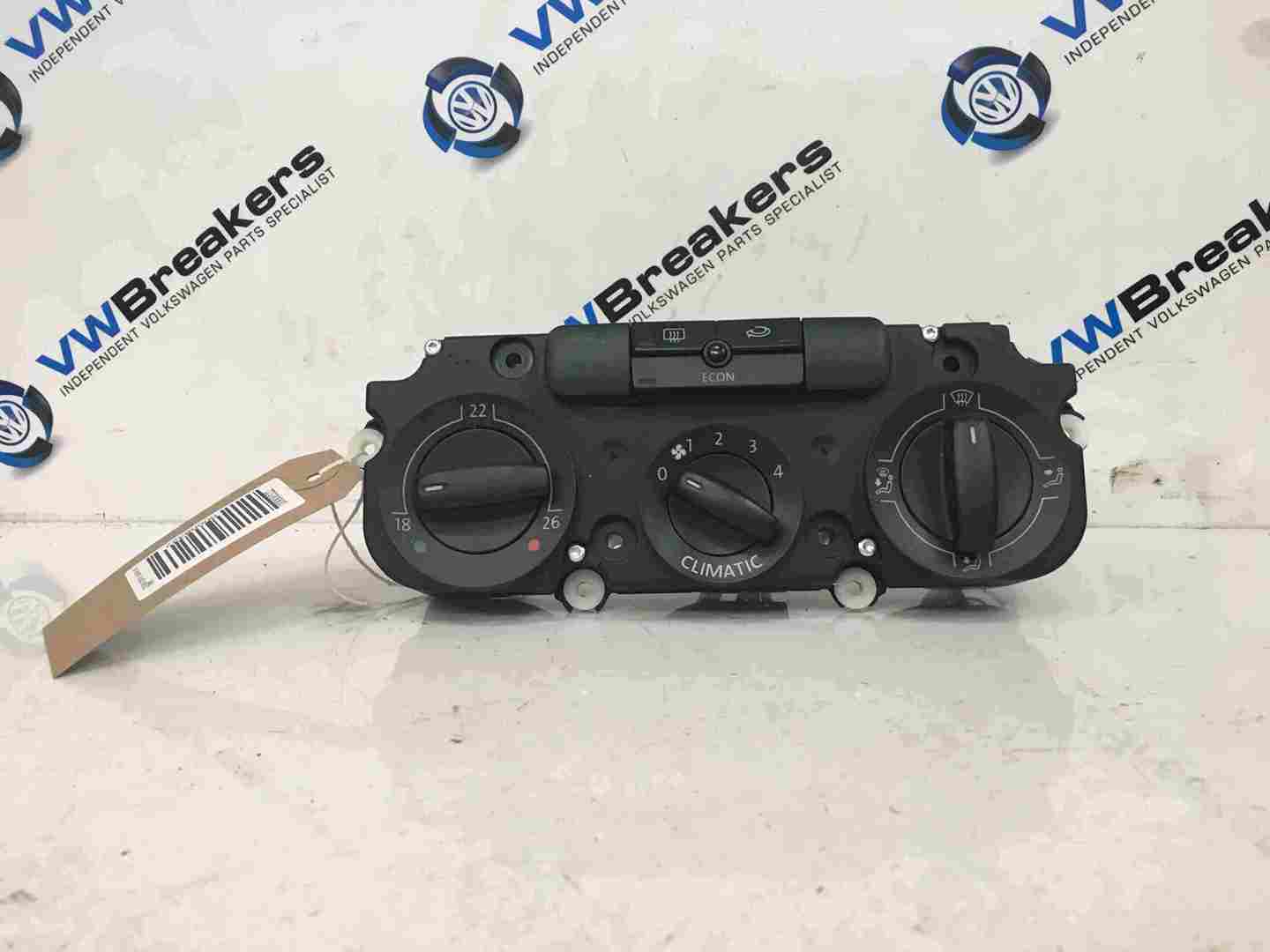 Volkswagen Passat B6 2005-2010 Heater Controls Switches Panel Climatic