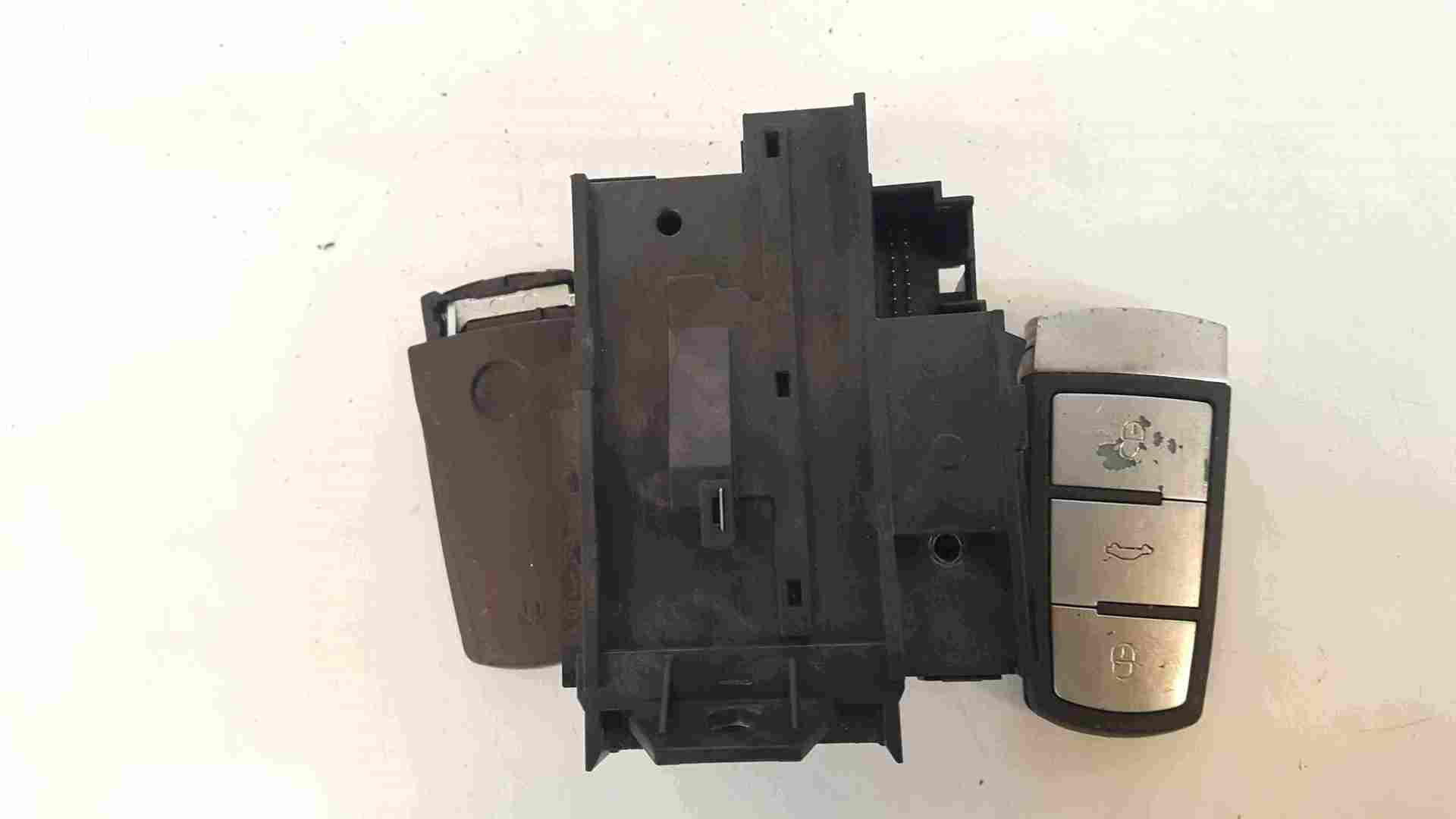 Volkswagen Passat B6 2005-2010 Ignition Key Barrel Reader + 2 Keys 3C0905843