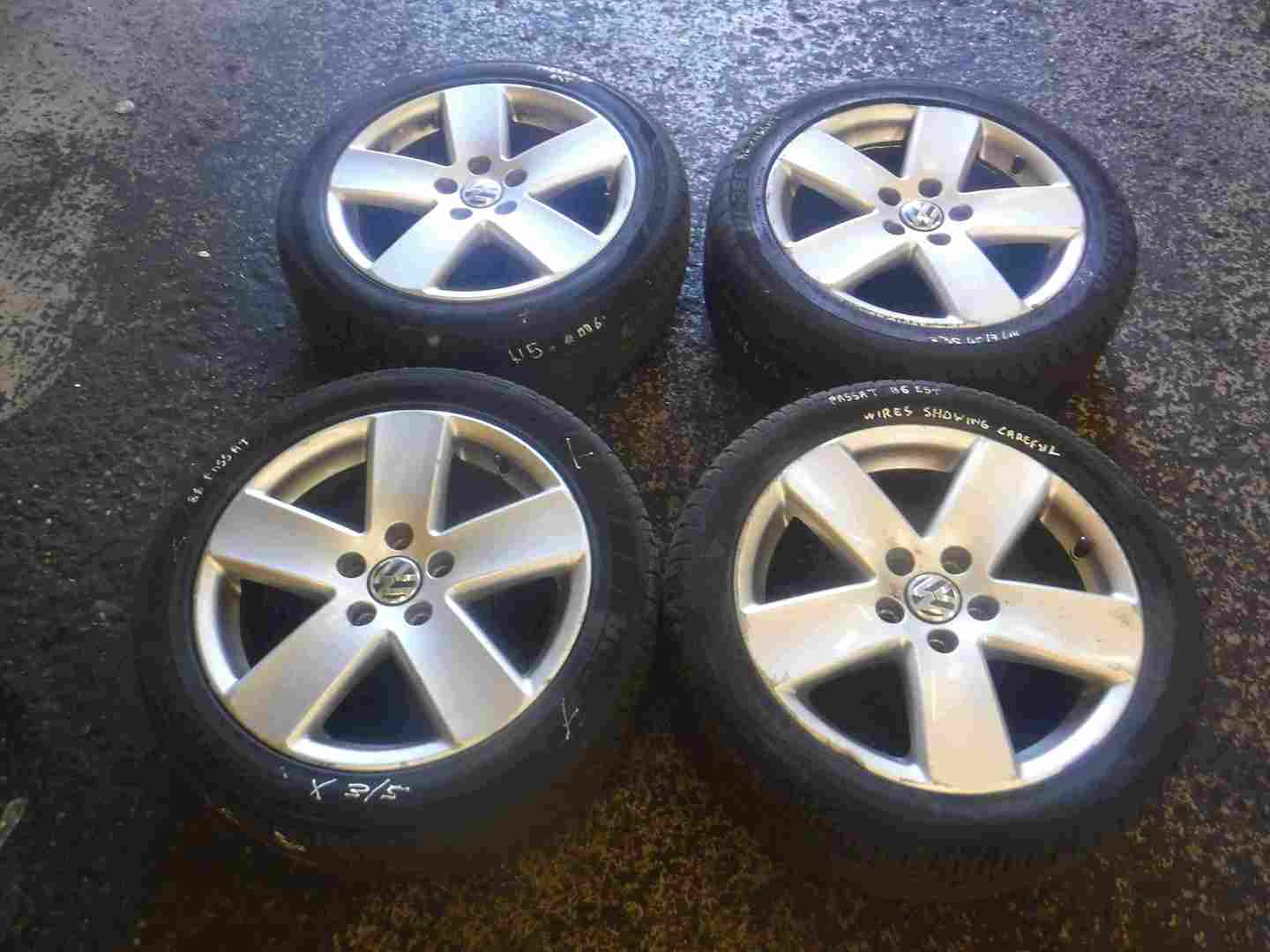 Volkswagen Passat B6 2005-2010 Monte Carlo Borbet Alloya Wheels Set X4 17inch