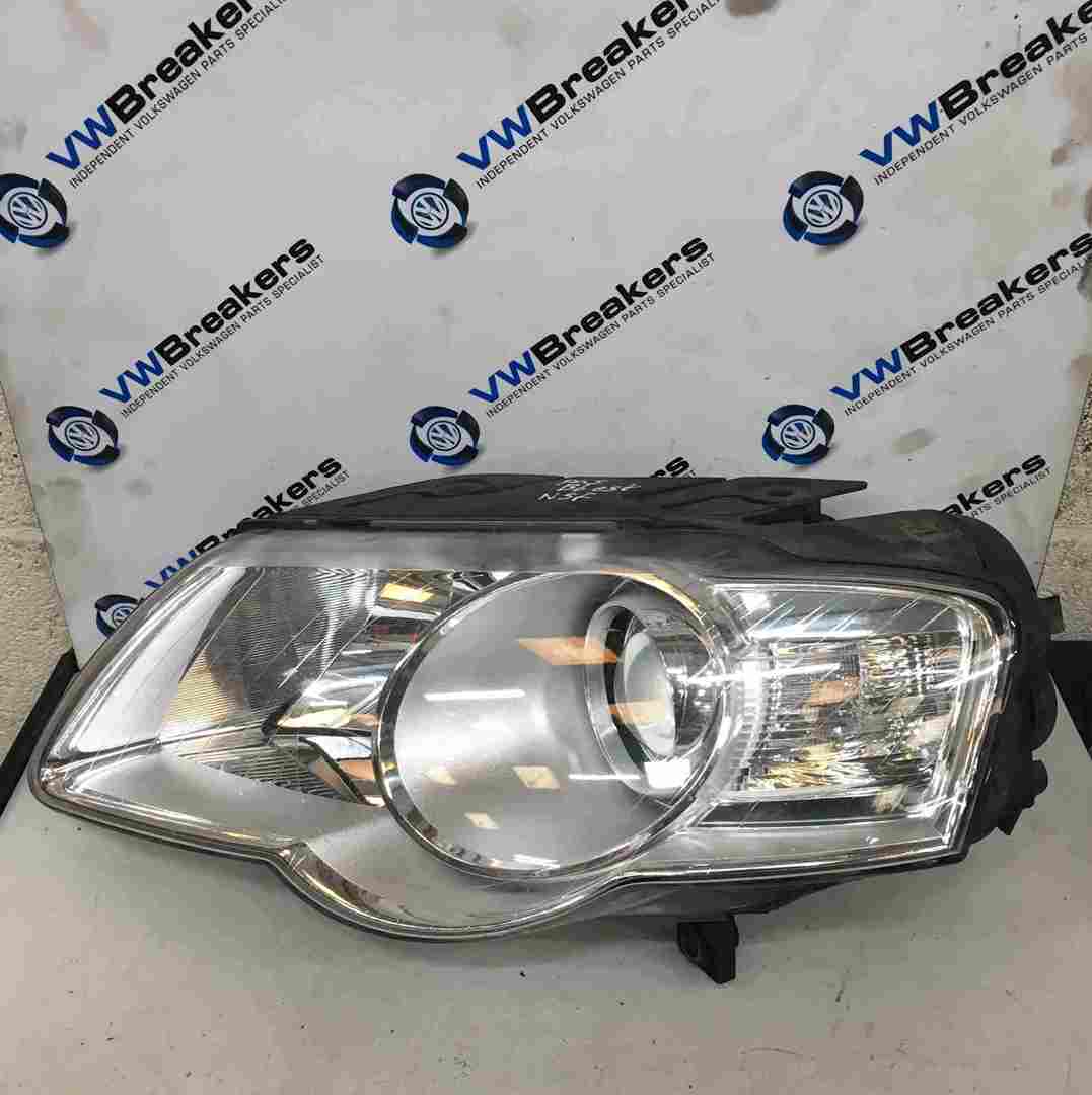 Volkswagen Passat B6 2005-2010 Passenger NSF Front Headlight Lamp 3C0941005N