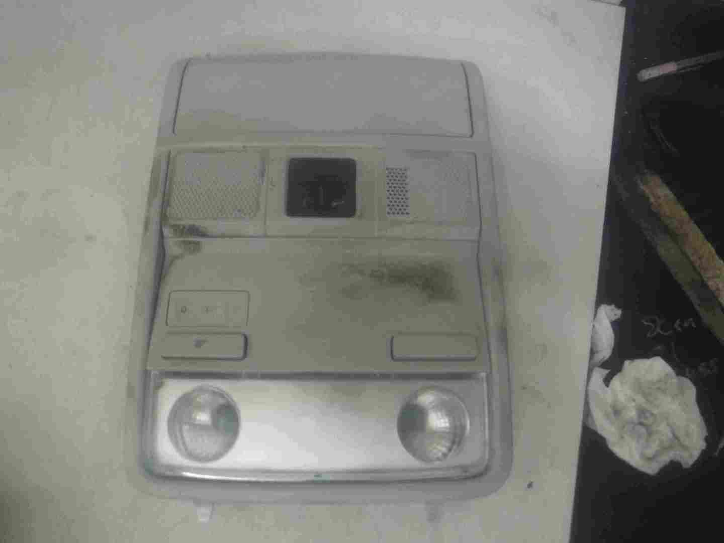 Volkswagen Passat B7 2010-2015 Interior Roof Light Glasses Holder Info Buttons