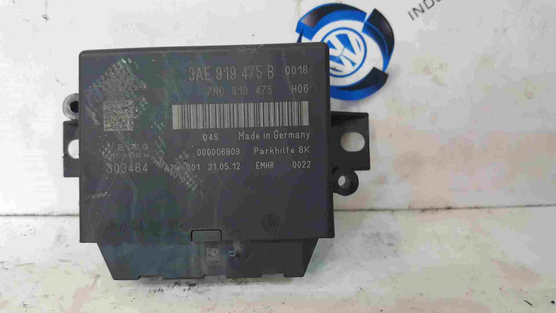 Volkswagen Passat B7 2010-2015 Parking Sensor Module 3AE919475B