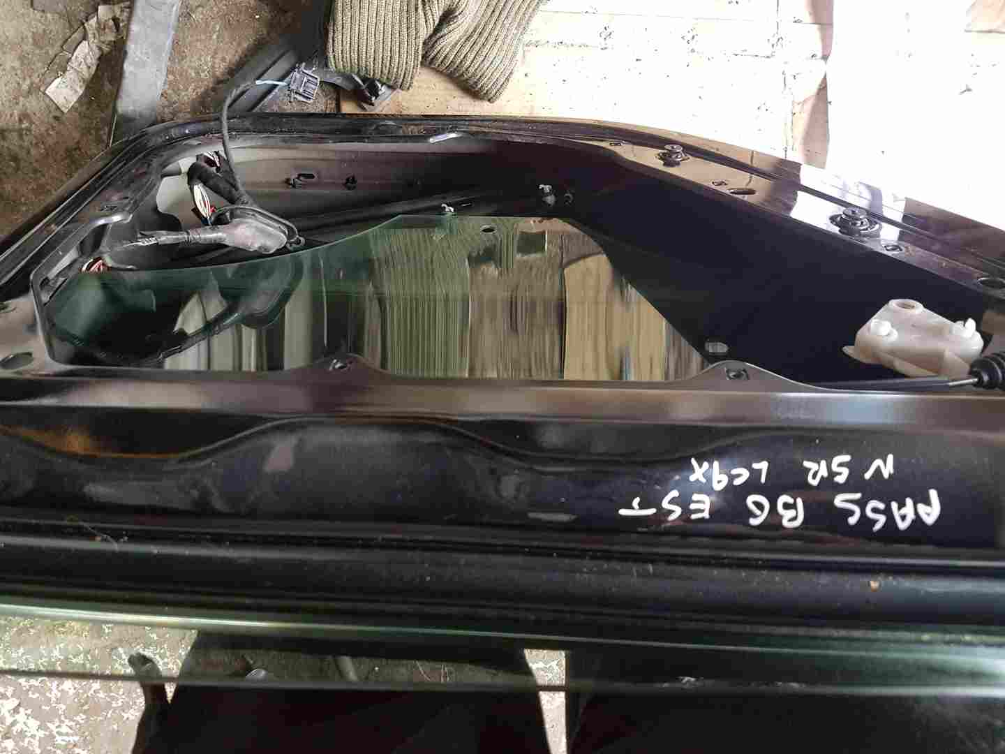 Volkswagen Passat Estate B6 2005-2010 Passenger NSR Rear Door Black Lc9x