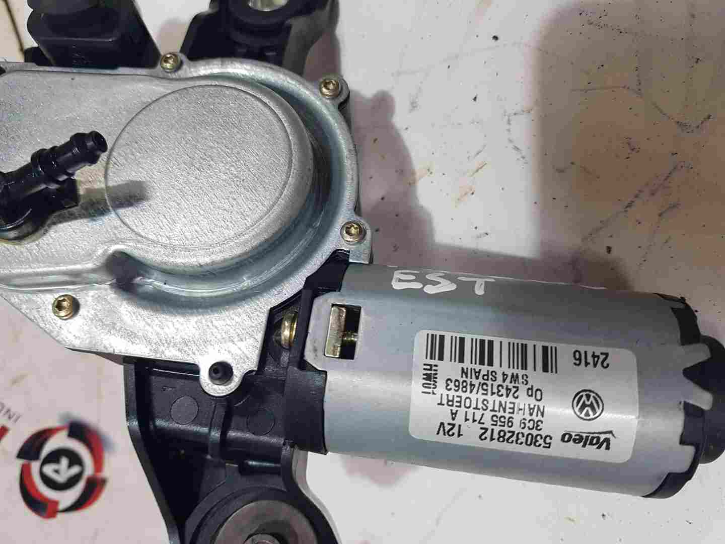 Volkswagen Passat Estate B6 2005-2010 Rear Wiper Motor 3C9955711A