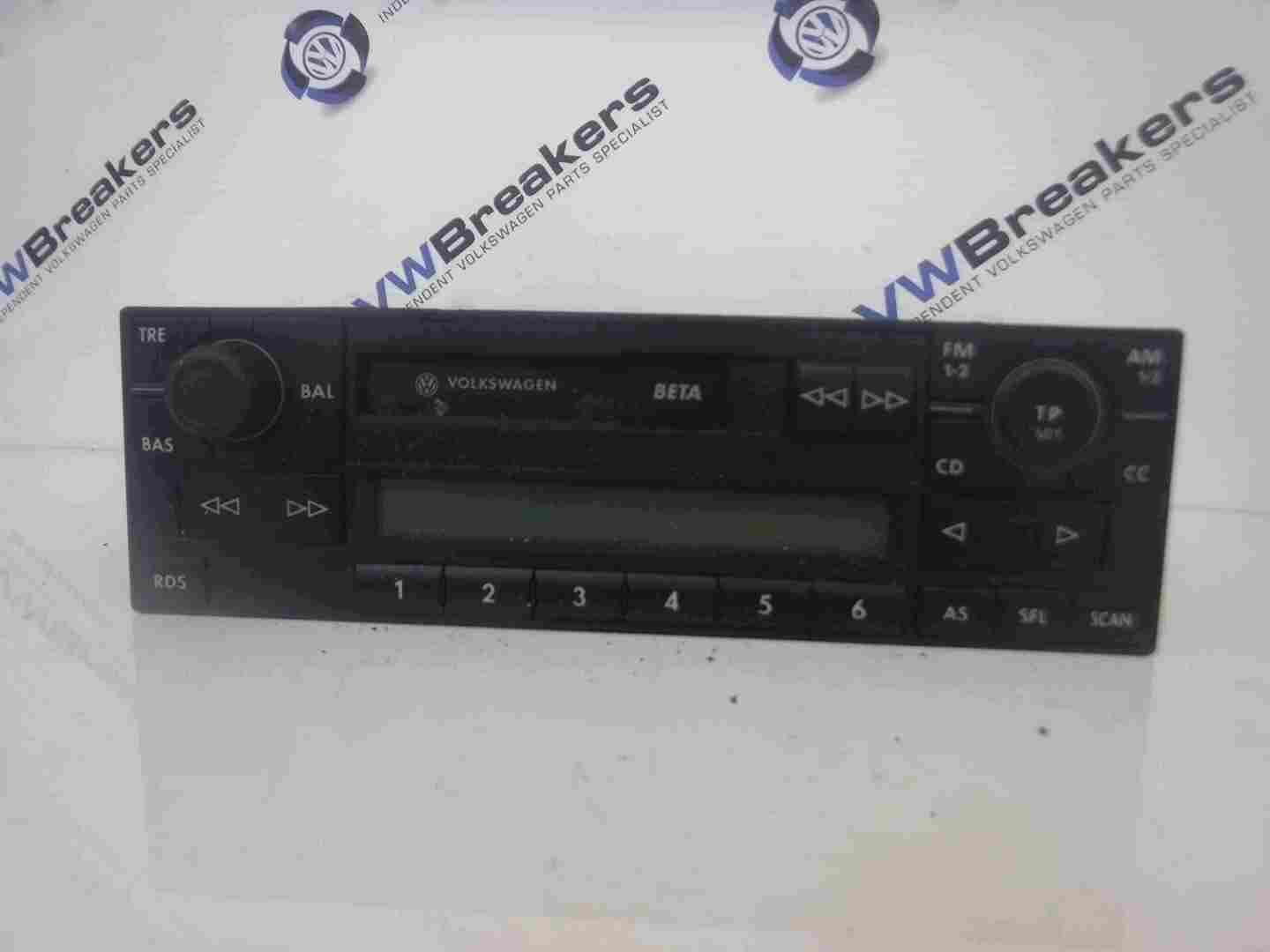 Volkswagen Polo + Lupo 1999-2006 6N2 9N Radio Tape Casette Player 6X0035152B