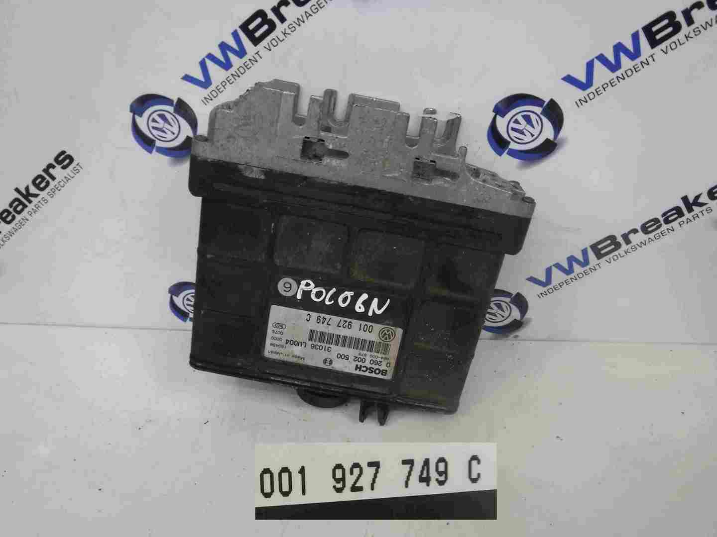 Volkswagen Polo 1995-1999 6N Automatic Gearbox ECU 001927749C