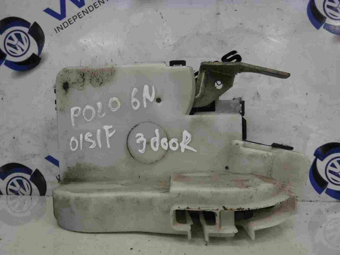 Volkswagen Polo 1995-1999 6N Drivers OSF Front Door Lock Mechanism 3dr