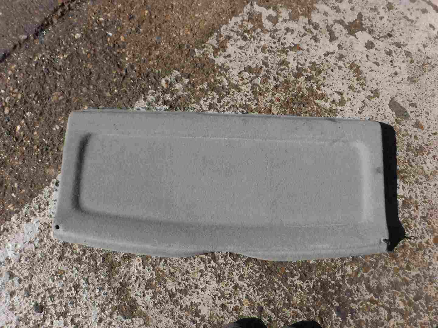 Volkswagen Polo 19951999 6N Tailgate Boot Parcel Shelf Tray Light Grey Store Used