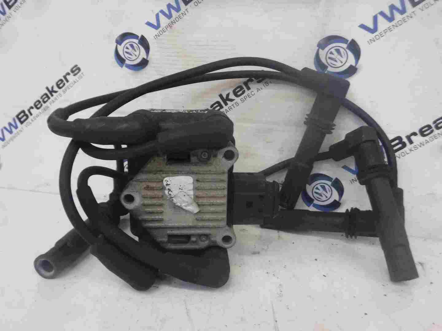 Volkswagen Polo 1999-2003 6N2 1.4 16v Ignition Coil Pack +  Leads APE