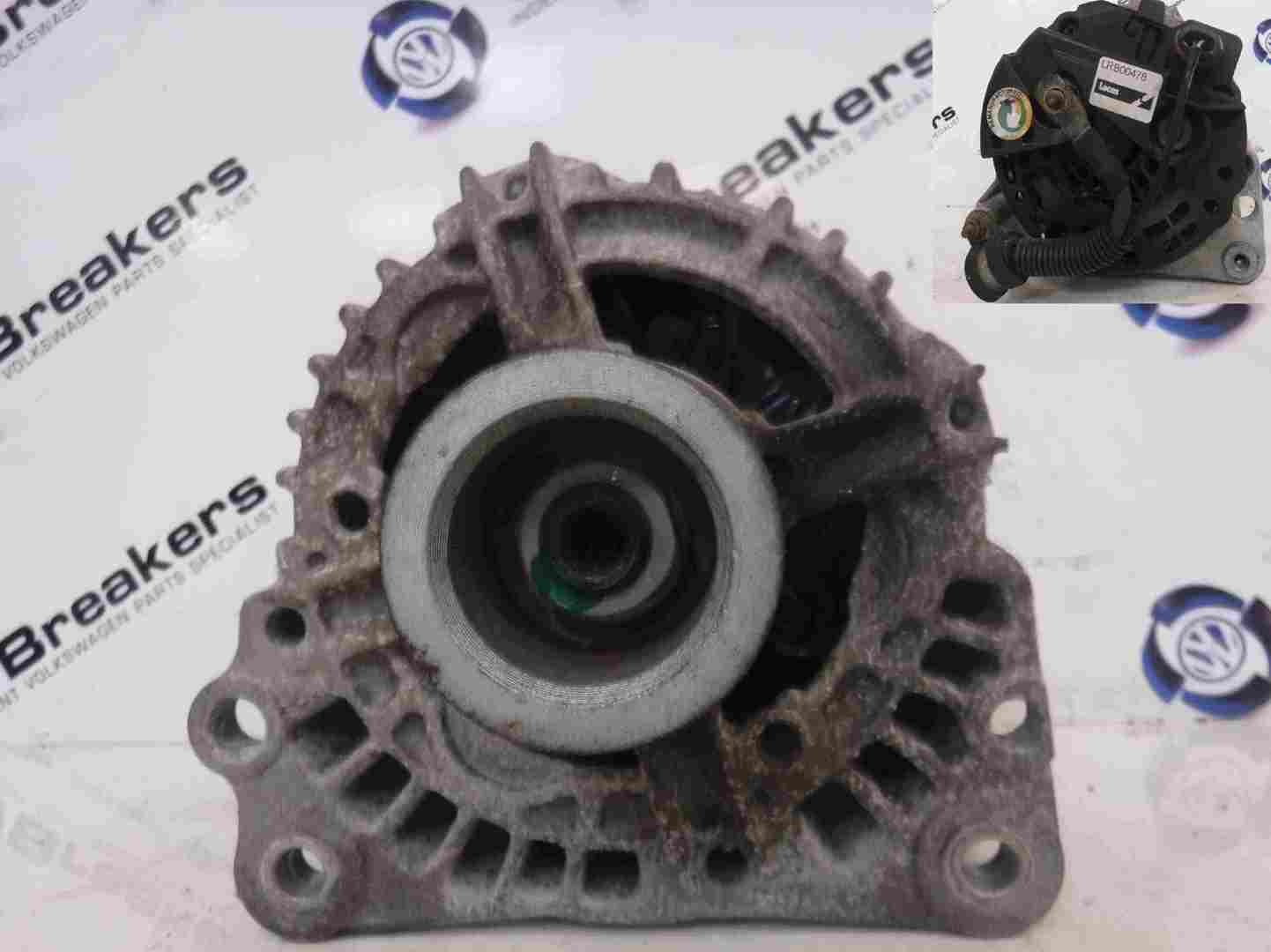 Volkswagen Polo 1999-2003 6N2 1.4 8v Alternator BKY AUD 037903025M