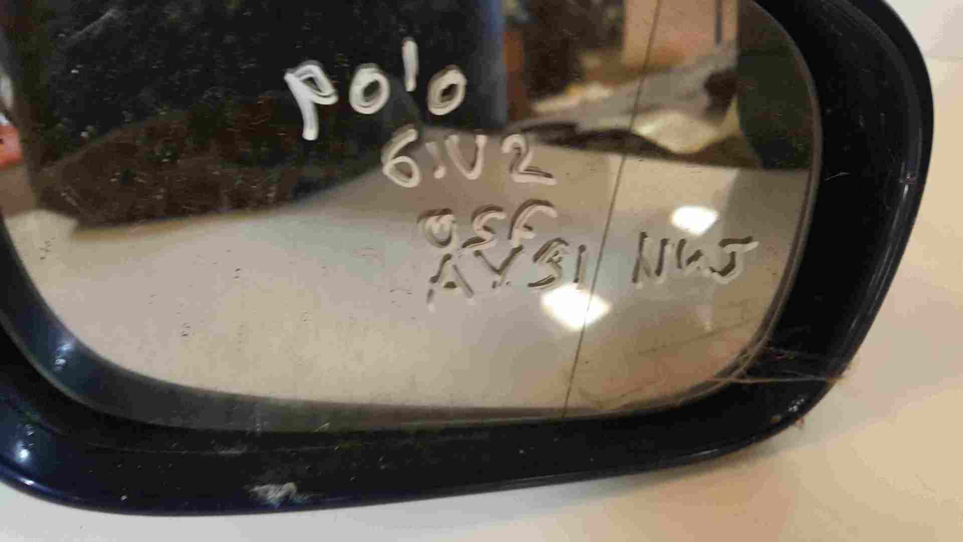 Volkswagen Polo 1999-2003 6N2 Drivers OS Wing Mirror Blue LB5N Electric