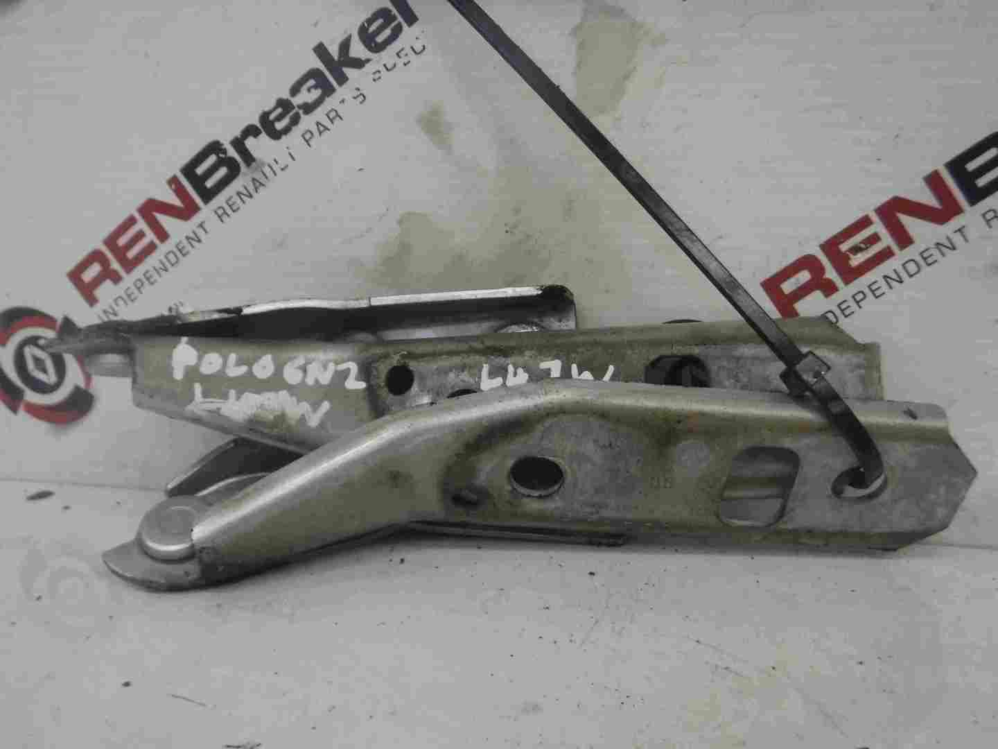 Volkswagen Polo 1999-2003 6N2 Front Bonnet Hinges Silver LA7W