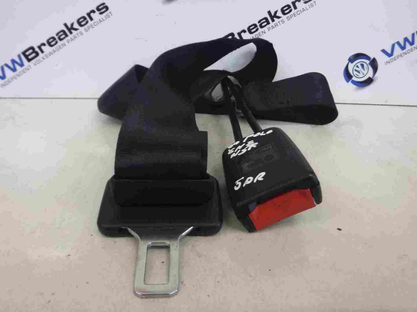 Volkswagen Polo 1995-2003 6N 6N2 Middle Rear Centre Seat Belt + Buckle
