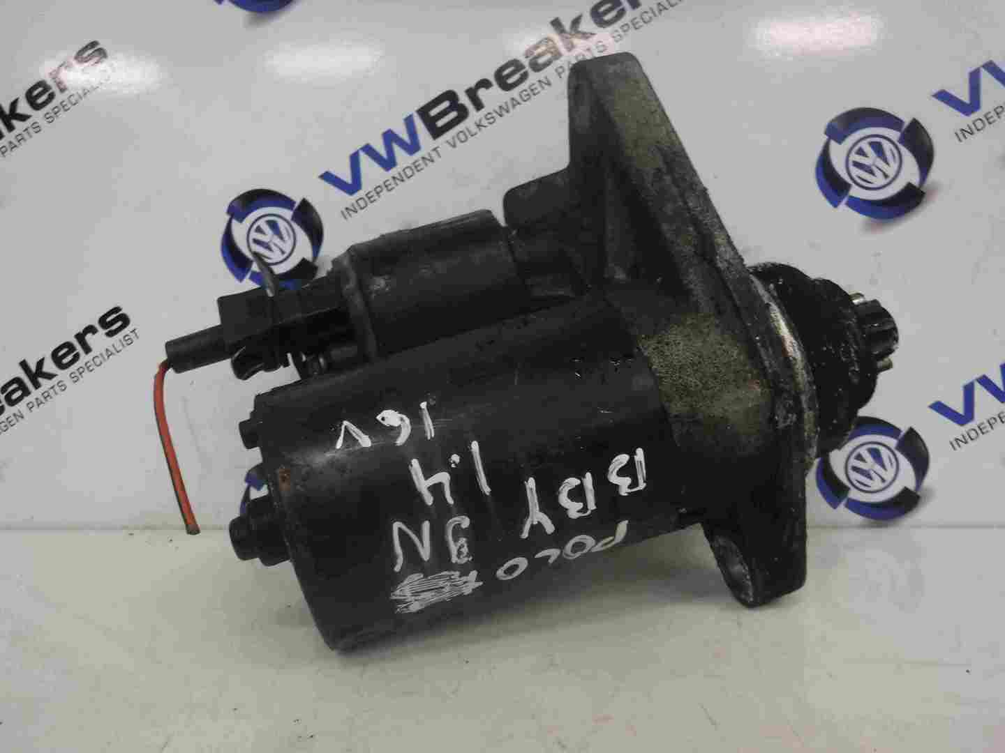 Volkswagen Polo 2003-2006 9N 1.4 16v Starter Motor Starting BBY 0001121016