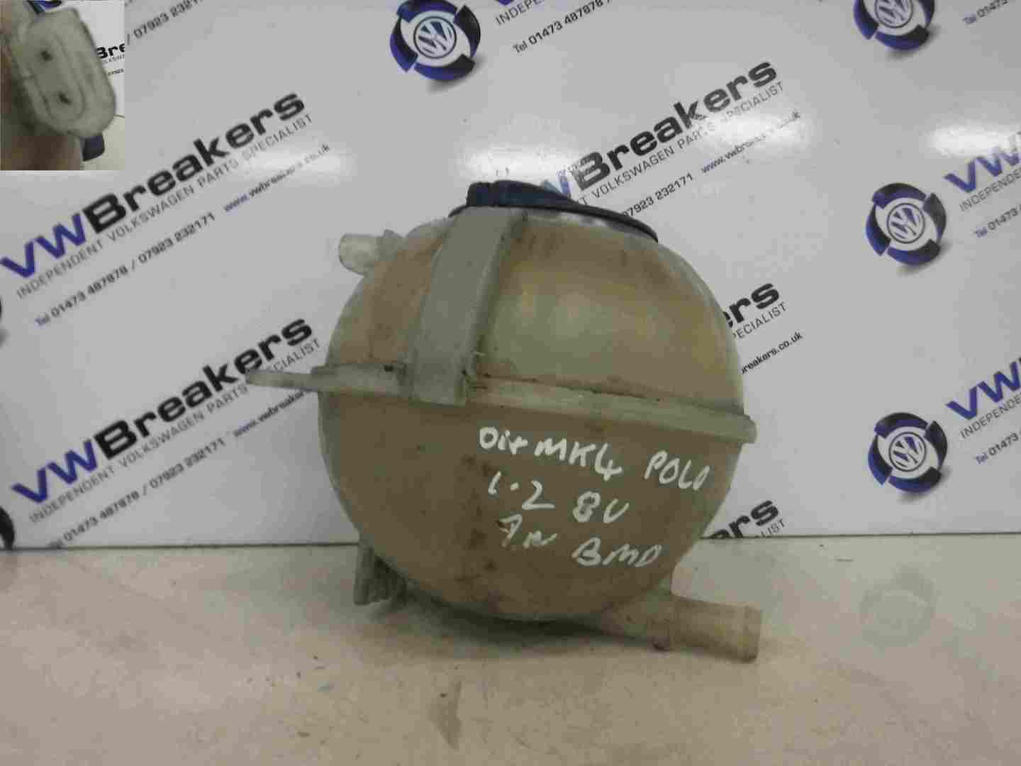 Volkswagen Polo 2003-2006 9N 1.2 6v Expansion Bottle Coolant