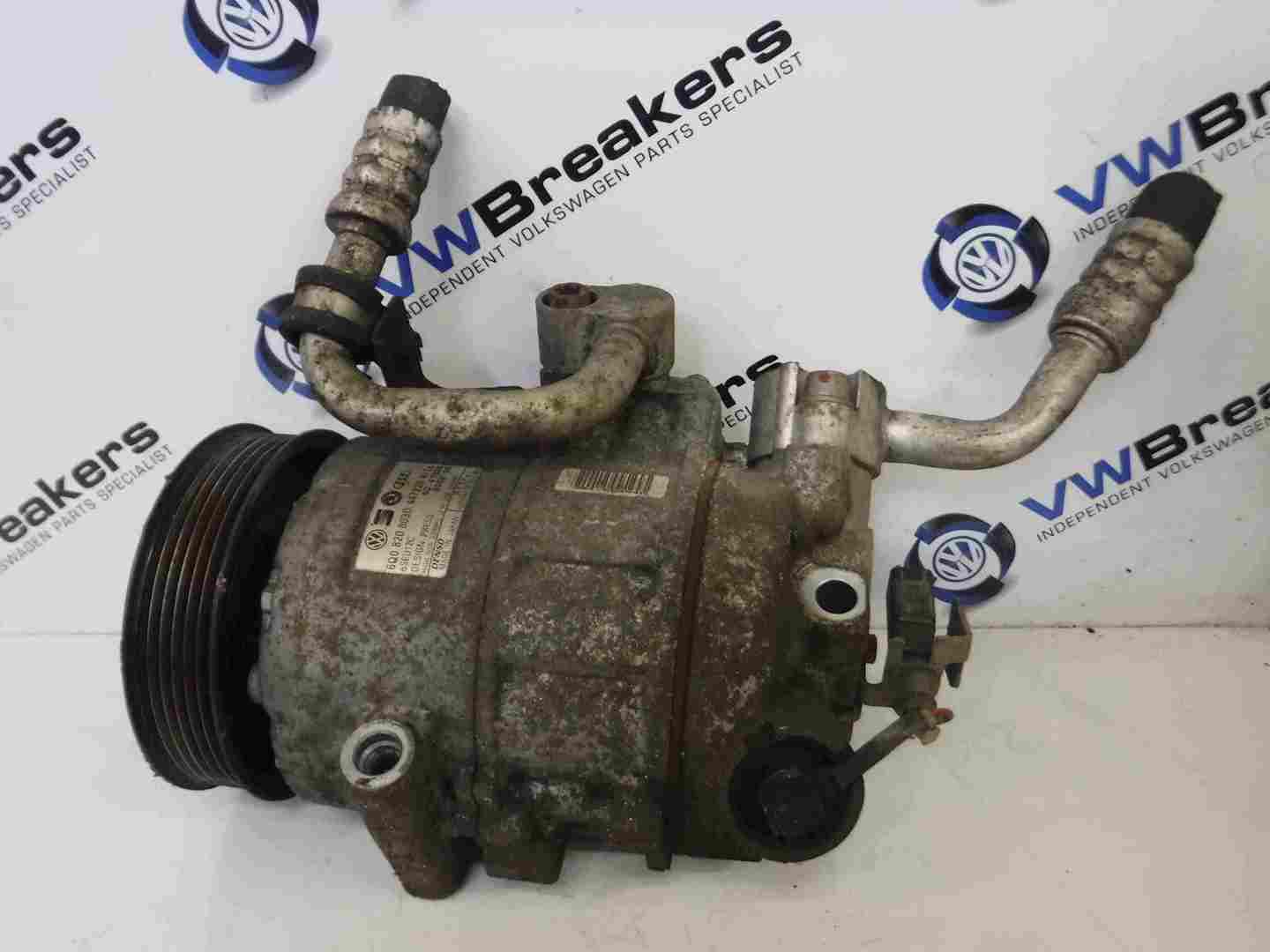 Volkswagen Polo 2003-2006 9N Aircon Pump Compressor Unit 6Q0820803D