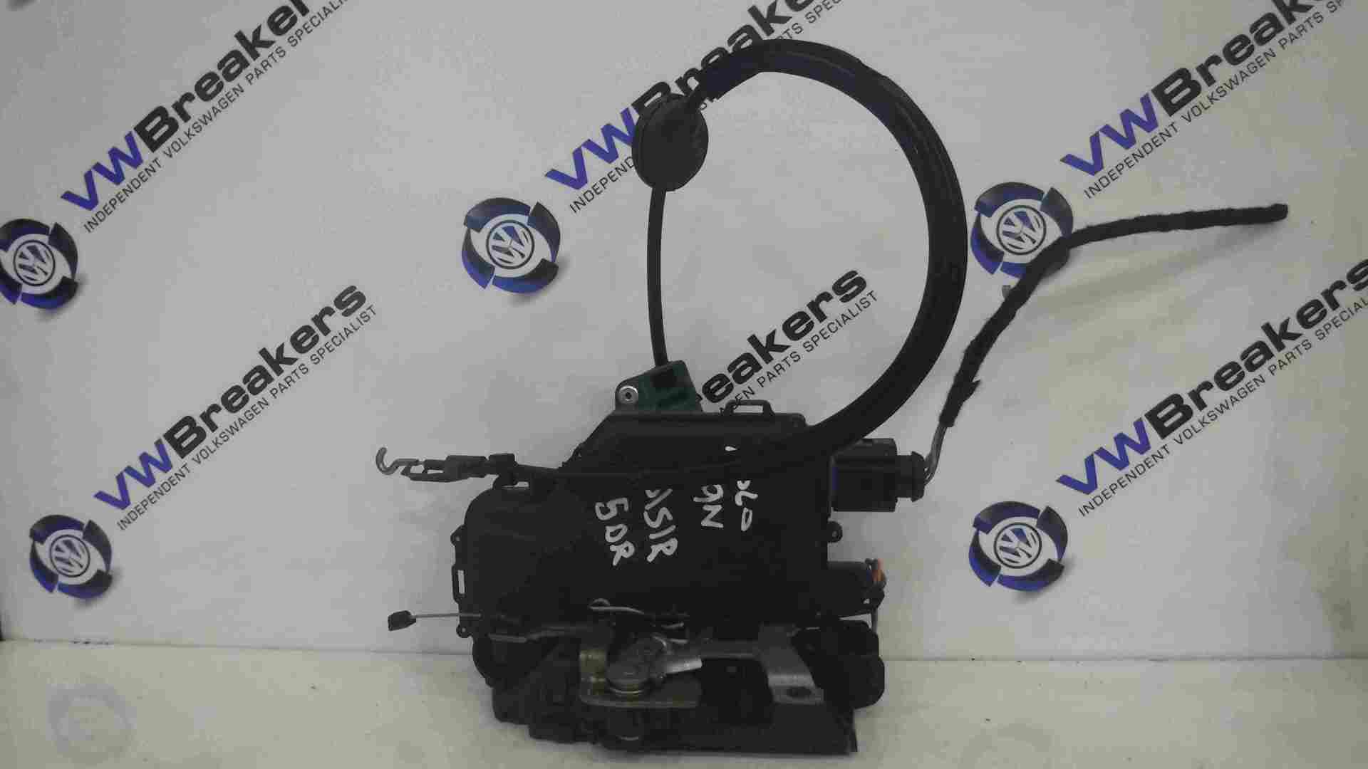 Volkswagen Polo 2003-2006 9N Drivers OSR Rear Door Lock Mechanism 3b4839016an