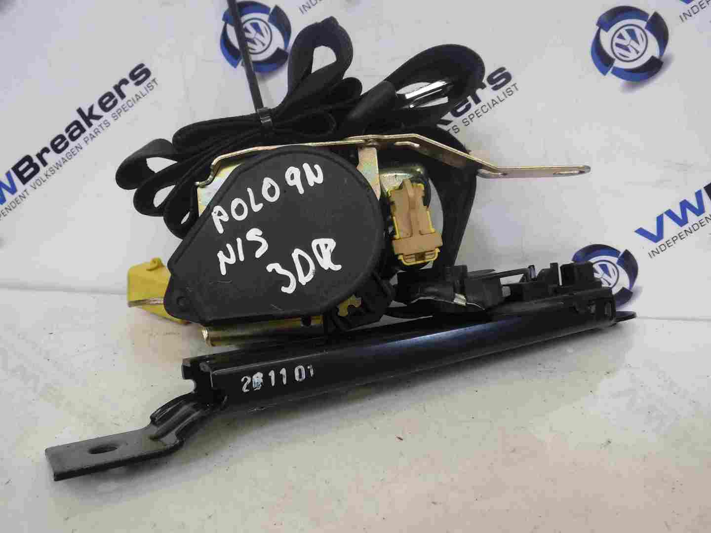 Volkswagen Polo 2003-2006 9N Passenger NSF Front Seat Belt 3dr