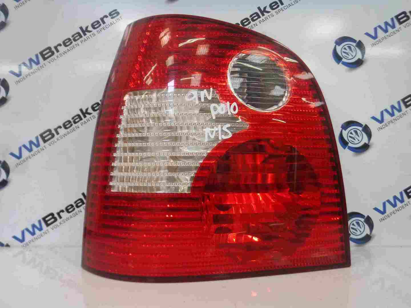 Volkswagen Polo 2003-2006 9N Passenger NSR Rear Light Lens 6Q6945111A