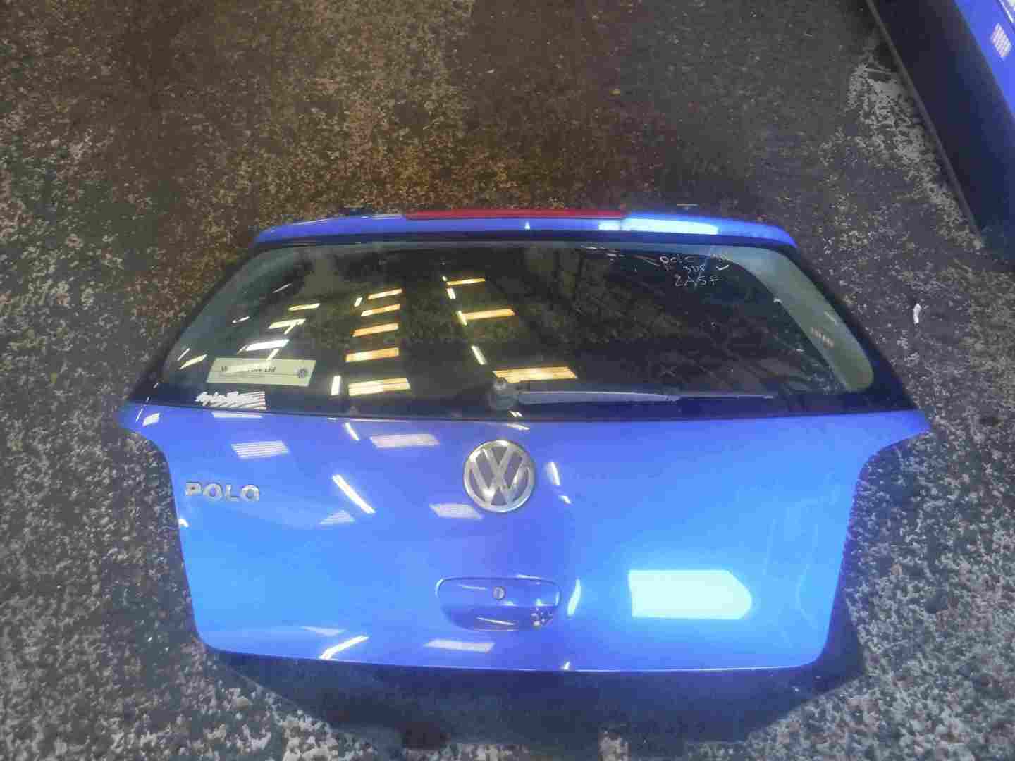 Volkswagen Polo 2003-2006 9N Rear Tailgate Boot Blue LA5F