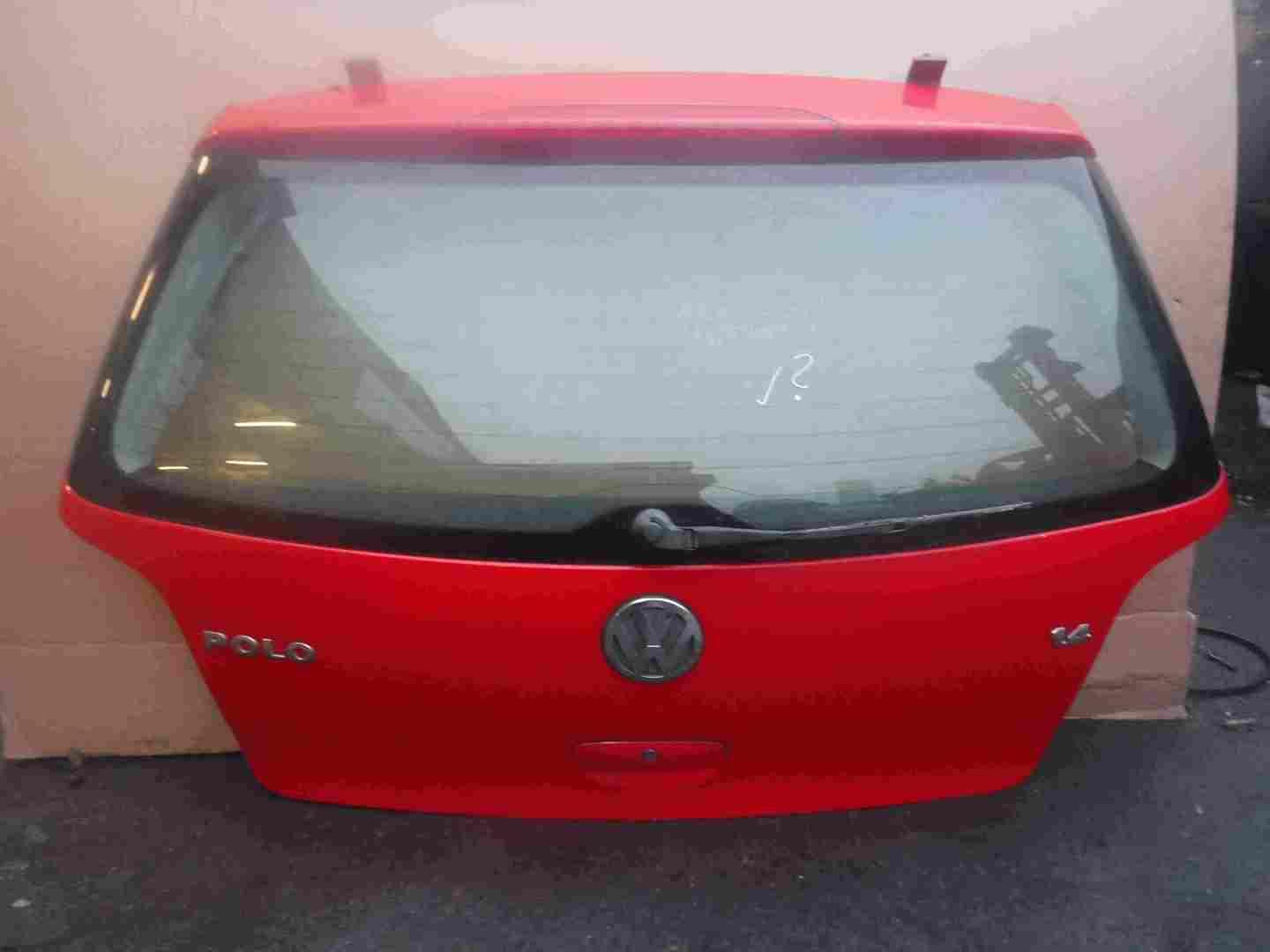 Volkswagen Polo 2003-2006 9N Rear Tailgate Boot Red LP3G