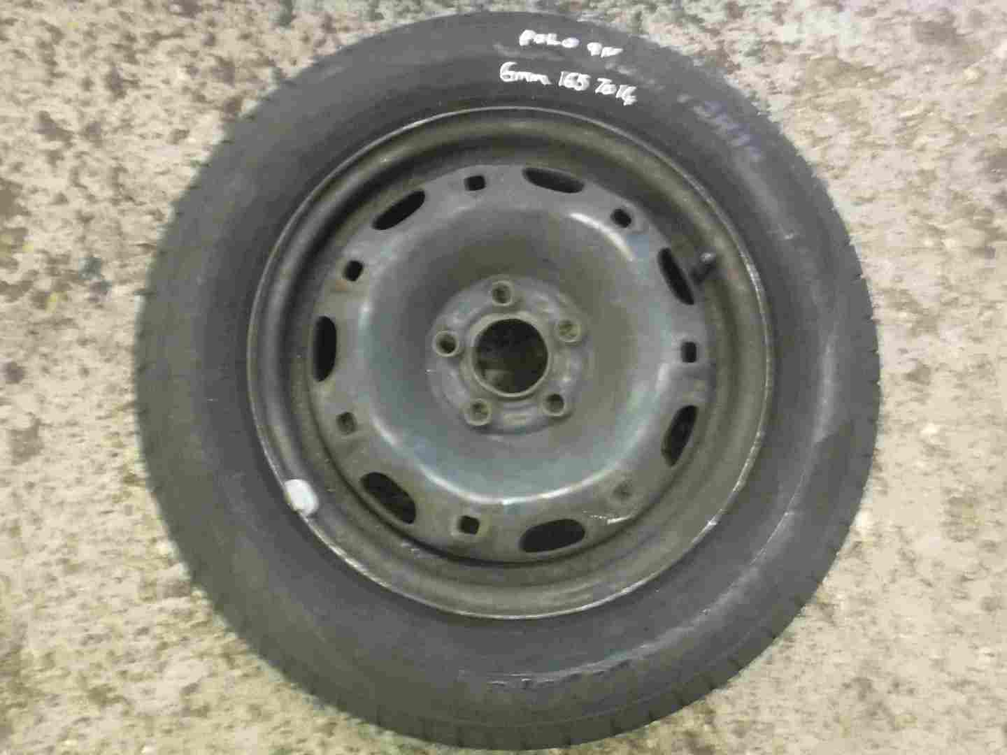 Neuvo Polo Rim Volkswagen Polo 2003-2006 9N Steel Wheel Rim Tyre 165 70 14 6mm Tread 5 ...
