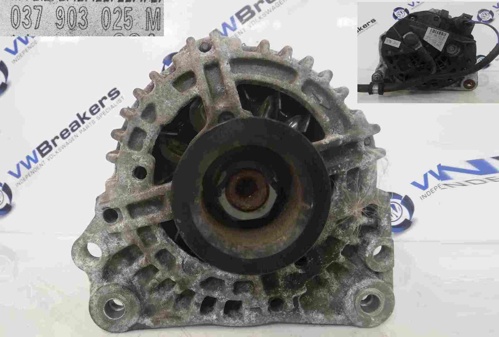 Volkswagen Polo 2003-2006 9N3 1.4 16v Alternator BKY  037903025L