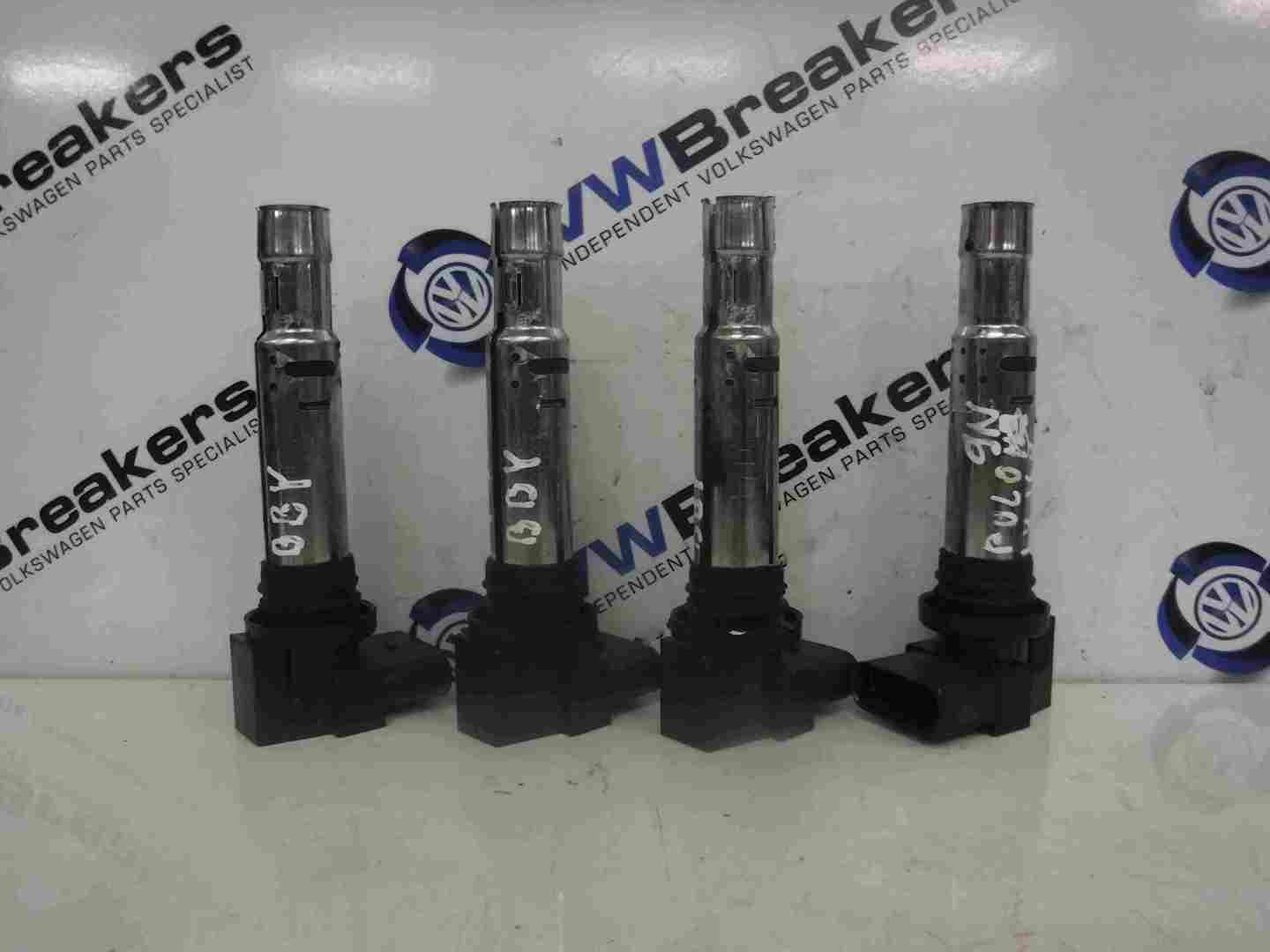 Volkswagen Polo 2006-2008 9N3 1.4 16v Ignition Coil Pack Pencils X4 Set