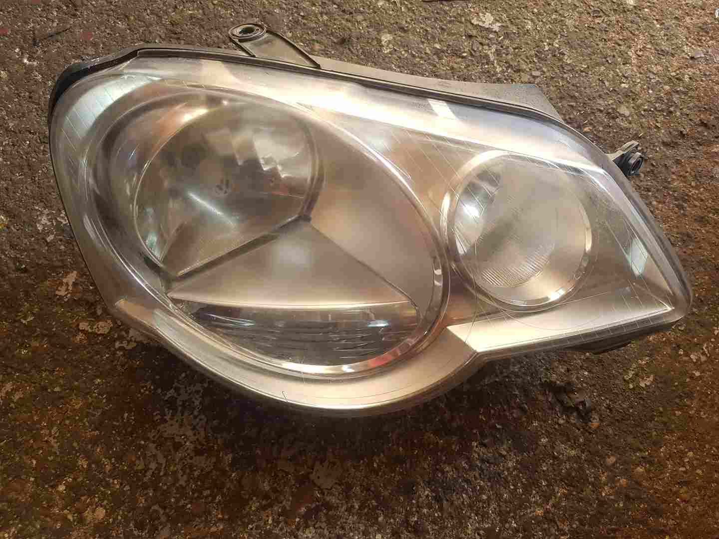 Volkswagen Polo 2006-2008 9N3 Drivers OSF Front Headlight 6Q2941008N 6Q2941008L