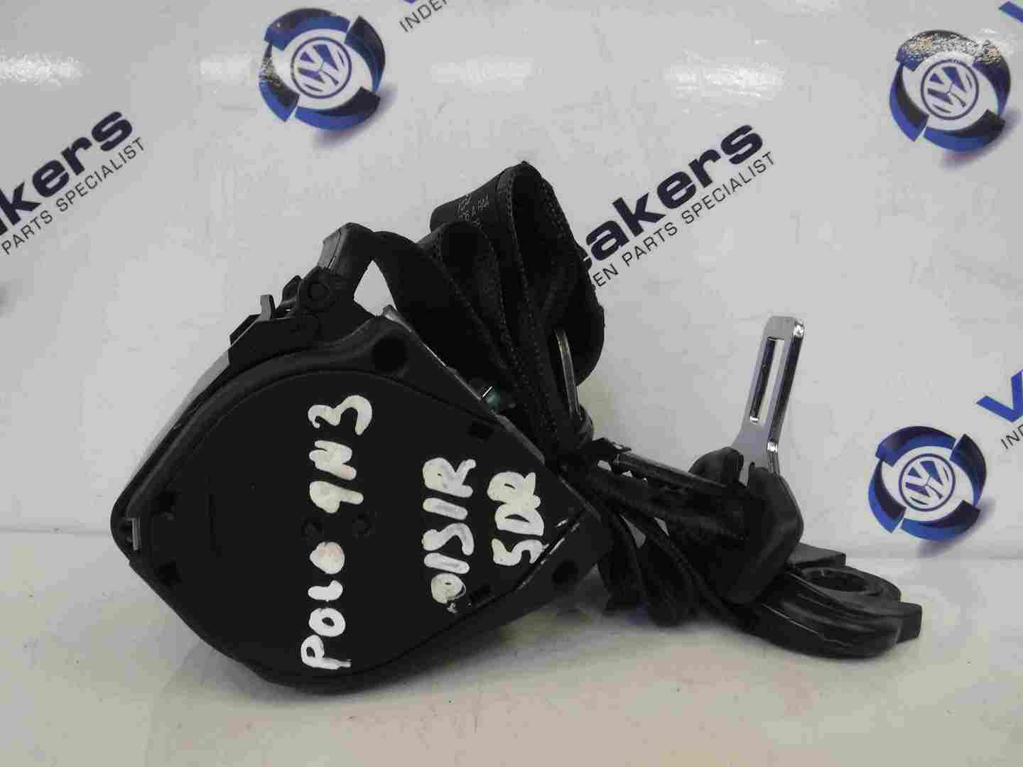 Volkswagen Polo 2006-2008 9N3 Drivers OSR Rear Seat Belt