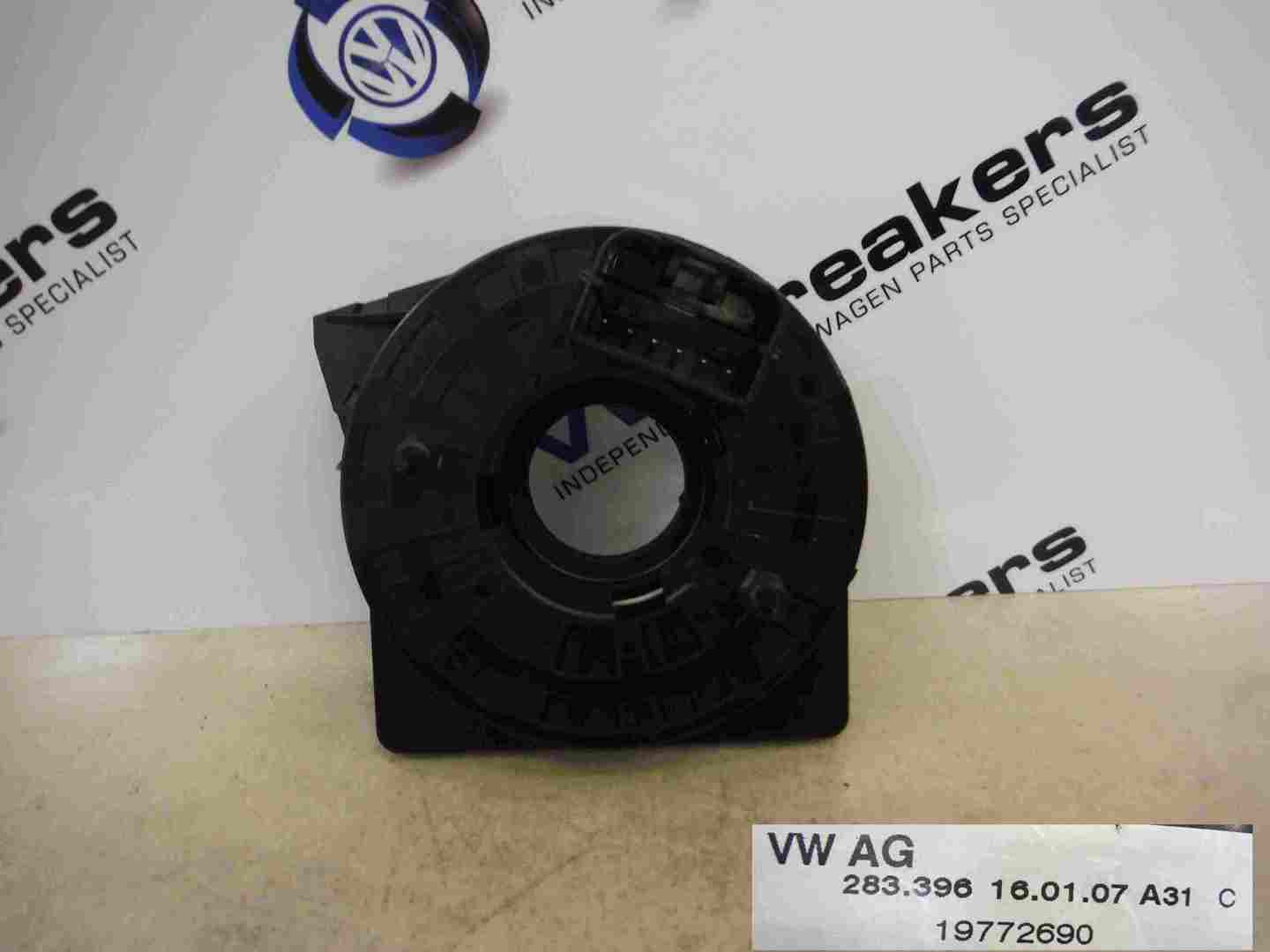 Volkswagen Polo 2006-2008 9N3 Drivers Steering Wheel Squib Clock Spring Ring