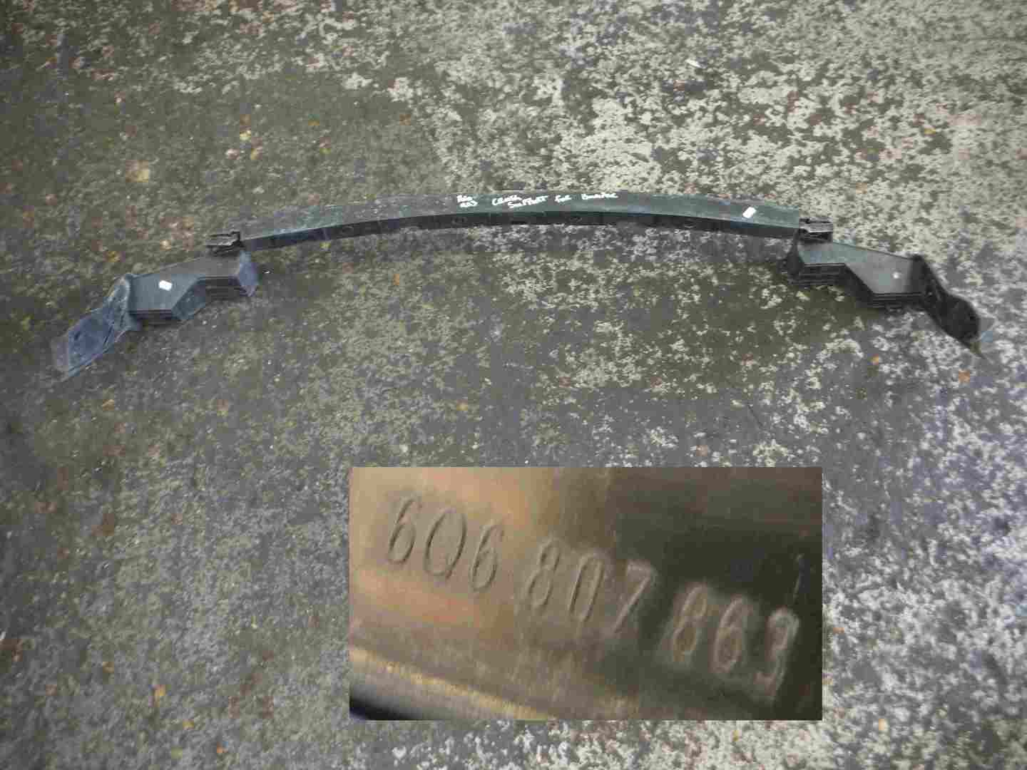 Volkswagen Polo 2006-2008 9N3 Rear Reinforcement Bumper Crash Bar